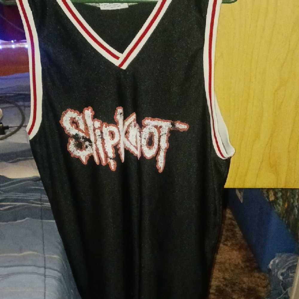 Slipknot Black Sleeveless Jersey